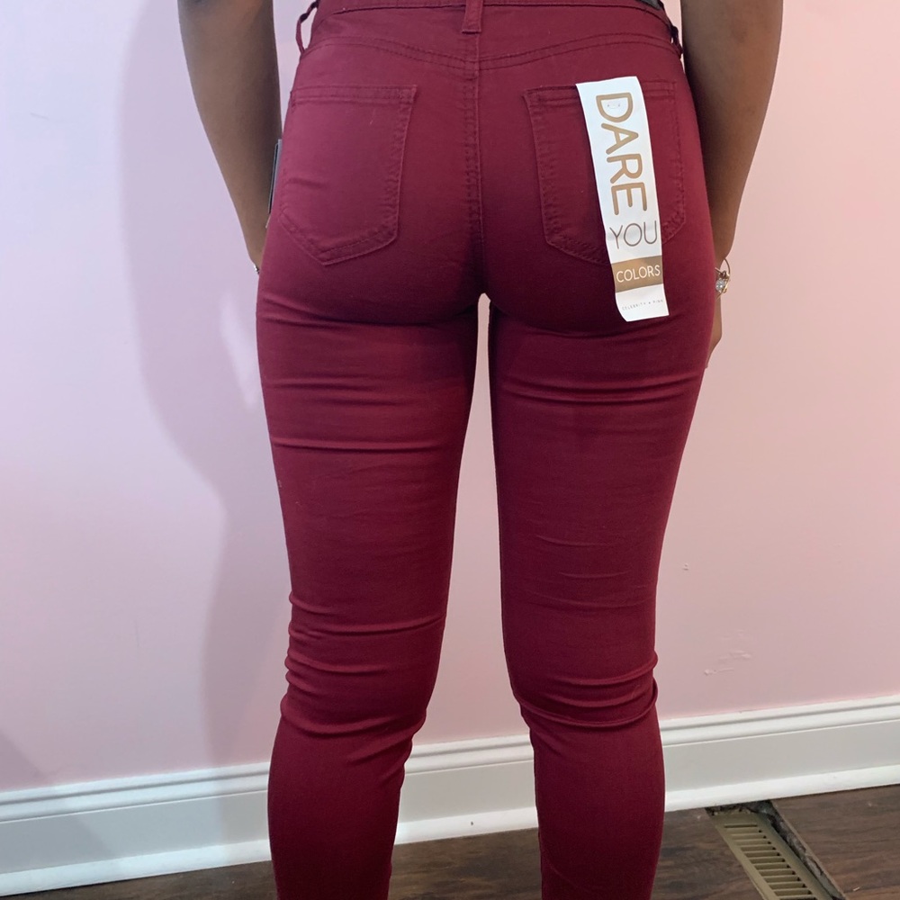 Burgundy Pants